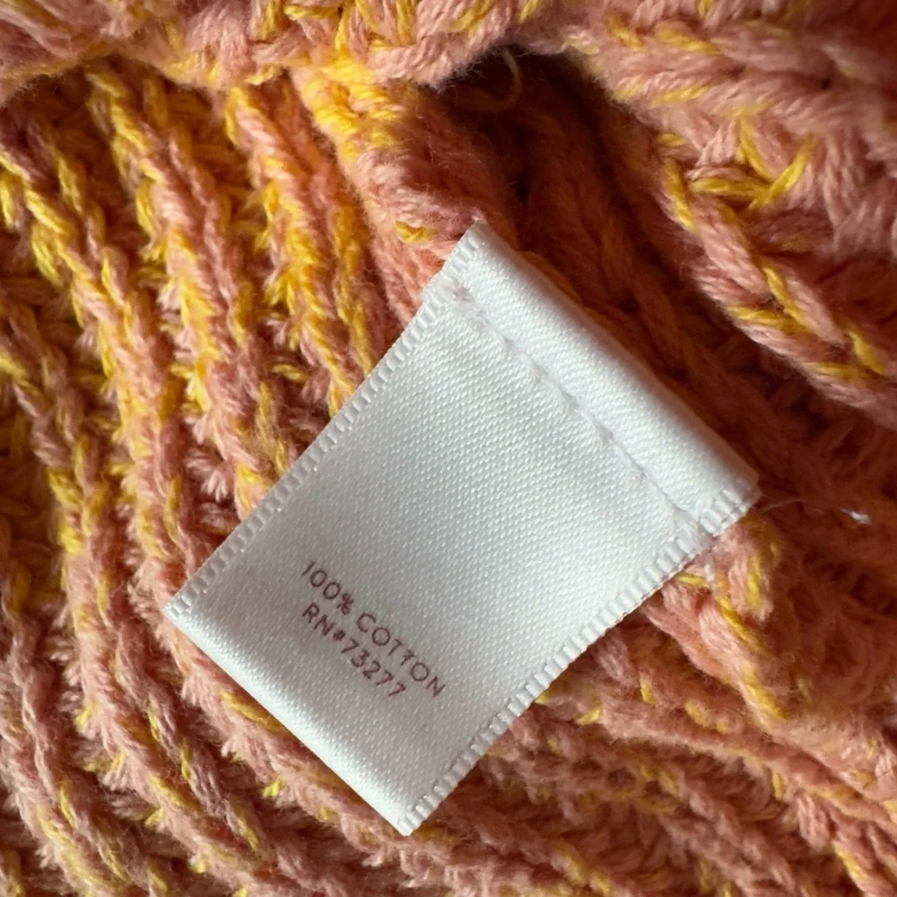 LC Lauren Conrad Funnel Neck Rainbow Sweater - Picture 4 of 5